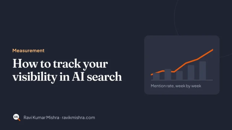 How to track your visibility in AI search